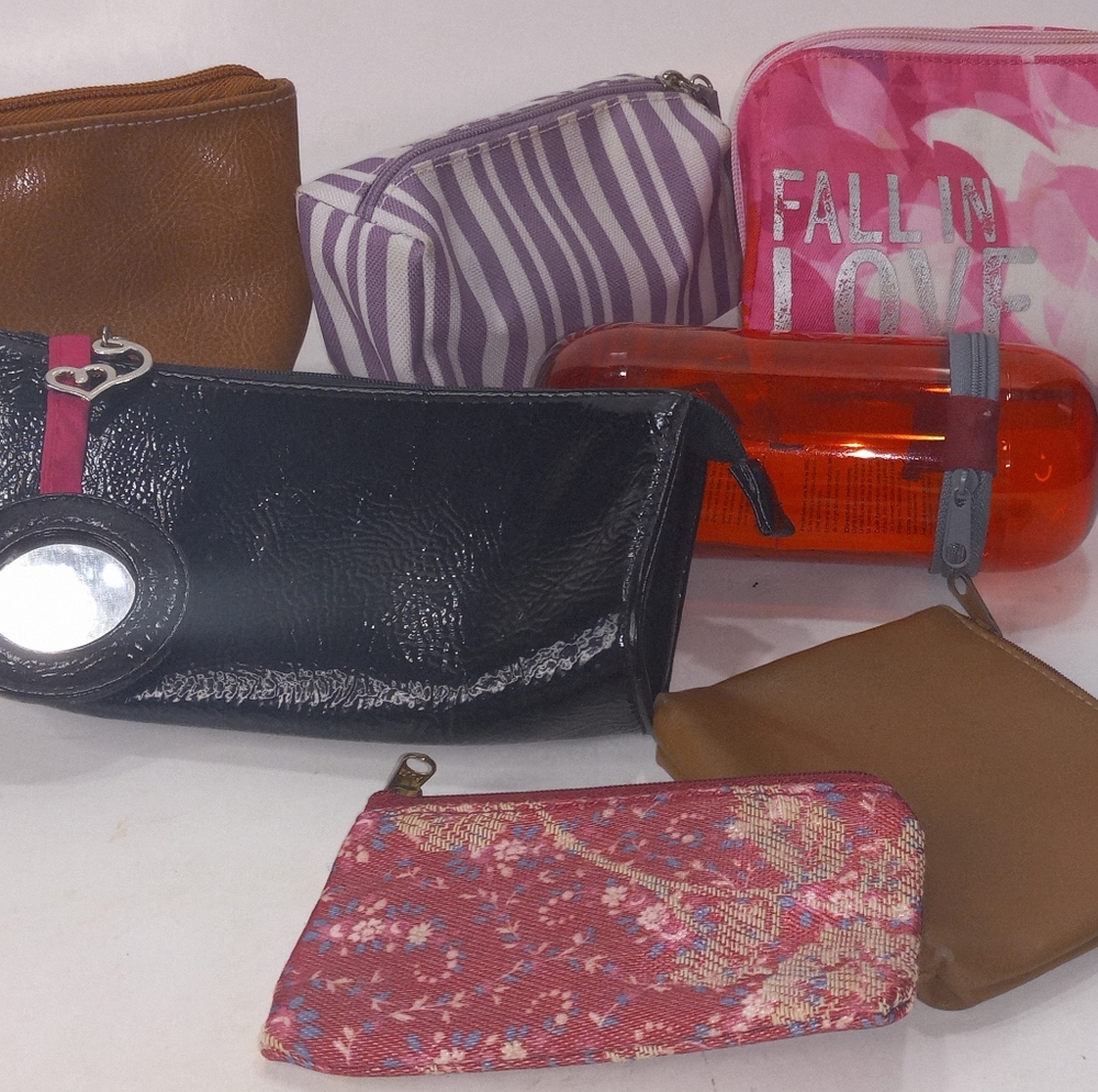 Lot of Make Up Bags Coin Purses - Picture 1 of 12